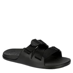 NWT Chaco Kids black chillos slide size 4